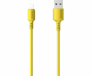 Somostel USB-A – Lightning kabel 1,2 m žlutý (28249)