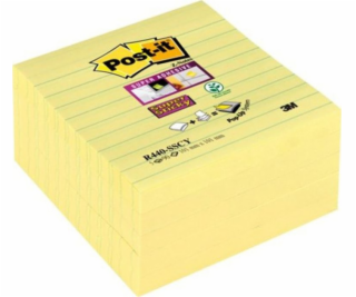 Samolepící papírky POST-IT Super Sticky Z-Notes XL linkov...