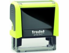 Trodat STAMP TRODAT 4913 58X22MM NEON YELLOW 68835