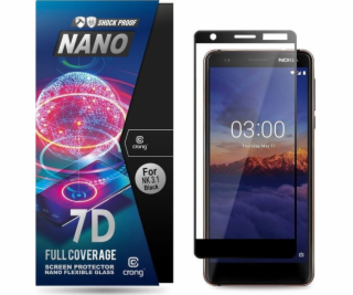 Crong Crong 7D Nano Flexible Glass - 9H hybridní sklo pro...