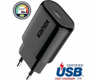Kanex 1x USB-C 3A nabíječka (K160-1526-EUBK)