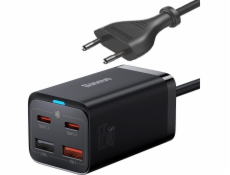 Baseus GaN3 Pre nabíjačka 2x USB-A 2x USB-C 3 A (CCGP040101)