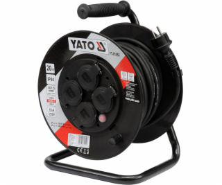 Yato Reel prodlužovací kabel 20m/4 zásuvky 230v H05RR-F 3...