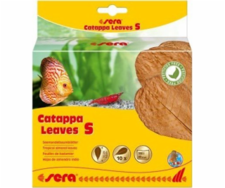 Sera Mandlové listy - Catappa Leaves S, 14 cm, 10 ks/BAL