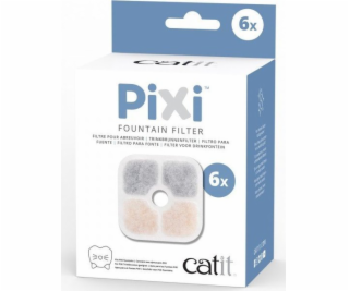 Catit Filtr pro Pixi Fountain waterer, 6 ks