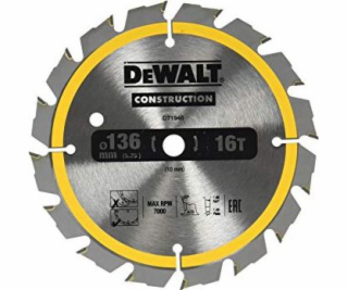 Pilový kotouč Dewalt.136x10mmx24z Dt1947-qz