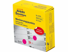 Avery Zweckform ŠTÍTKY ZF 3850 OZNAČOVACÍ KROUŽKY 10 MM RŮŽOVÁ