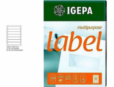 Mondi LABELS A4 IGEPA 192 X 38,0 MM BÍLÁ (100)