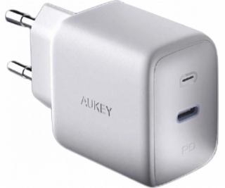 Aukey PA-B2 White Omnia GaN nabíječka 1xUSB-C 61W Power D...