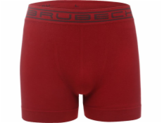 Brubeck BX00501A Klasické pánské boxerky COMFORT COTTON tmavě červené M