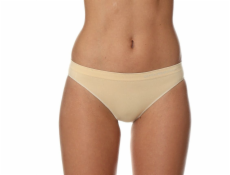 Dámské bikinové kalhotky Brubeck Comfort Cotton, béžové, XL (BI10020A)