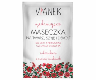 Vianek Vianek červená - Zpevňující maska na obličej, krk ...