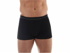 Brubeck Comfort Wool pánské boxerky, černé, velikost S (BX10430)