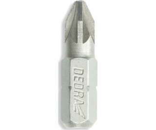 Dedra Pozidriv PZ1x25mm šroubovací bity, 3 ks blistr (18A...