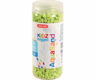 Zolux Aquasand Kidz Nugget stelivo zelené 500ml