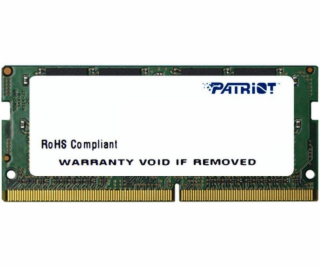 Paměť notebooku Patriot Signature, SODIMM, DDR4, 4 GB, 24...