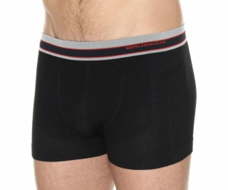 Brubeck Merino Active Wool pánské boxerky, černé, velikost L