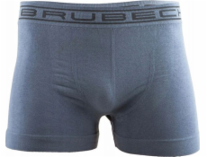 Brubeck BX00501A Pánské boxerky klasické COMFORT COTTON ocel M