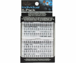 Ardell SET Individual Combo Pack sada 56 řas, černá, 6-bal