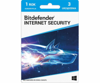 Bitdefender 3 zařízení 12 měsíců (PLBITDBS02)