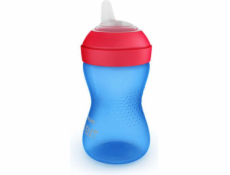 Avent Sippy šálek s měkkou hubičkou modrá 300 ml (SCF802/01)