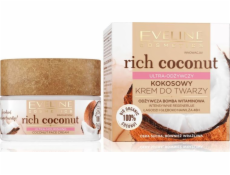 Eveline Rich Coconut kokosový krém na obličej ultra výživný 50 ml