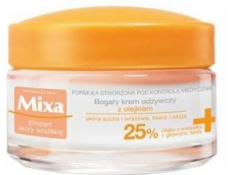 Mixa Výživný krém s olejem 25% pro suchou a citlivou pleť, 50ml