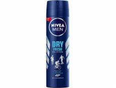 Nivea Nivea Deodorant DRY FRESH pánský sprej 150ml - 0185996