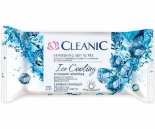 Cleanic Antibacterial Ice Cooling osvěžující ubrousky 1 b...