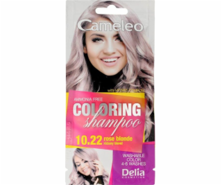 Delia Delia Cosmetics Cameleo Barvící šampon č. 10.22 Ros...