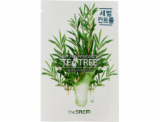 SAEM Natural Mask Shee Tea Tree osvěžující pleťová maska 21ml