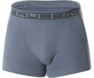 Brubeck BX10050A Pánské boxerky COMFORT COTTON steel M