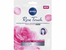 Nivea Nivea Rose Touch intenzivně hydratační maska s organickou růžovou vodou a kyselinou hyaluronovou | DOPRAVA ZDARMA OD 250 PLN