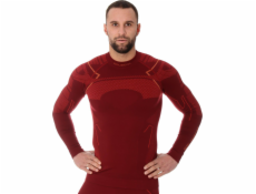 Brubeck LS13040A Pánská mikina THERMO burgundy S