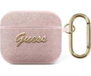 Guess Case Guess GUA3SASMP Apple AirPods 3 růžové/růžové ...