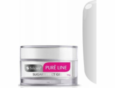 Silcare SILCARE_Sugar Effect Gel Pure Line dekorační gel White 10g