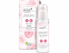 FLOSLEK Floslek Rose for Skin Rose Vitamínové sérum 3v1 na den a noc 30ml