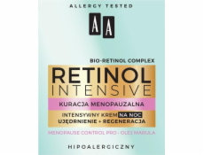 AA AA_Retinol Intensive Menopause Treatment aktivní regenerační a zpevňující noční krém 50ml