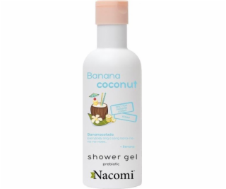 Nacomi Nacomi Sprchový gel Banán a kokos sprchový gel 300 ml