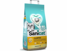 Sanicat Clumping stelivo pro kočky, stelivo, pro kočky, bentonit, bez zápachu, 8l, hrudkující