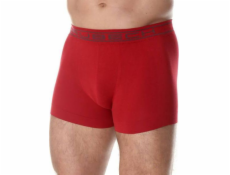 Brubeck BX00501A Pánské boxerky klasické COMFORT COTTON tmavě červené XL