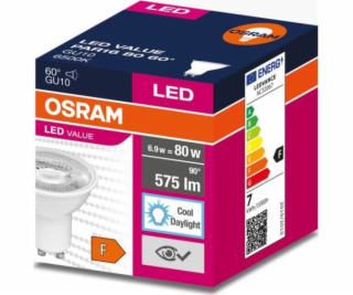 Ledvance LED žárovka GU10 VALUE PAR16 80 60 6,9W/865 230V...