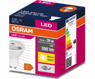 Ledvance LED žárovka GU10 VALUE PAR16 50 120 4,5W/830 230...