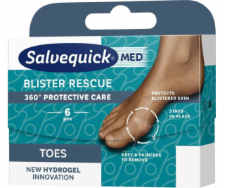 Salvequick SALVEQUICK_Blister Rescue hydrogelové náplasti...