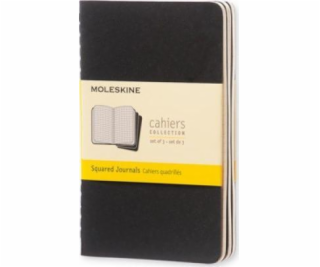 Moleskine Sada 3 MOLESKINE Cahier Journal P (9x14cm) mříž...