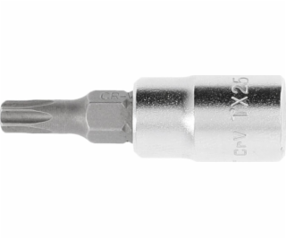 Torx nástrčný šroubovák s 25 mm, 1/4 otvorem