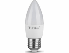 V-TAC LED žárovka 4,5W E27 VT-1821 svíčka 4000K 470lm