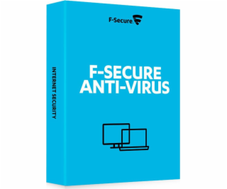 Zařízení F-Secure Anti-Virus 3 12 měsíců (FCACBR1N003E2)