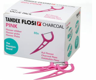 Tandex Floser s růžovým uhlíkovým závitem (80 ks)