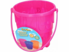 Eddy Toys Eddy toys - Sand Bucket Castle 15 cm (růžový)